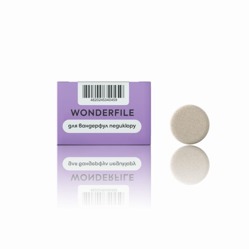 Interchangeable abrasives on a soft base/pododisk 25 mm, (50pcs) 