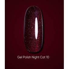 Гел лак Dark Night Cat №10 6 мл