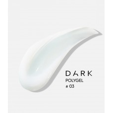 DARK Polygel №1 30 ml Milky (Jar)