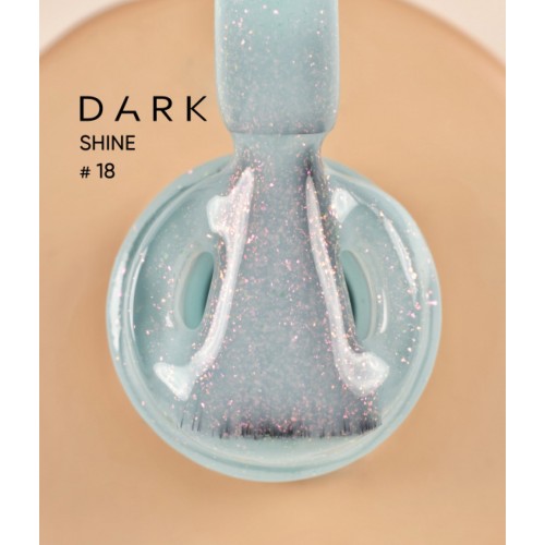 Dark with particles Pro Base Shine №18 15 ml