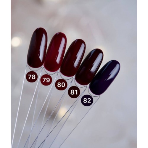 Dark gel polish №78 10 ml