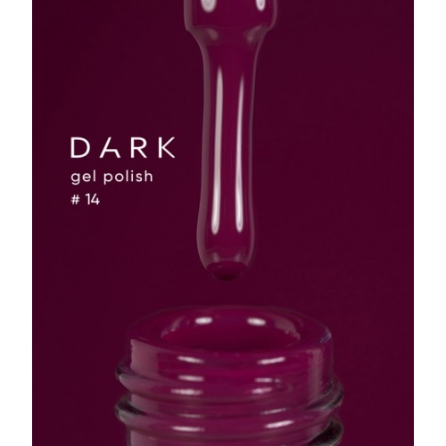Dark gel polish №14 10 ml