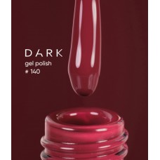 Dark gel polish №140 10 ml