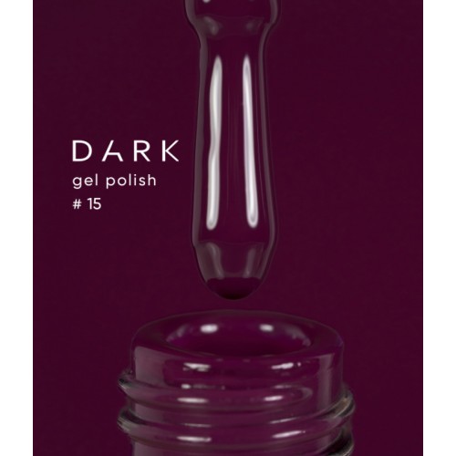 Dark gel polish №15 10 ml