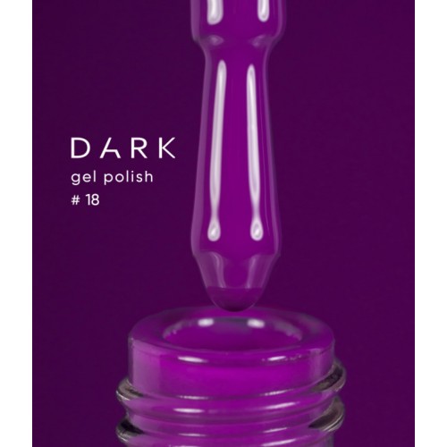 Dark gel polish №18 10 ml