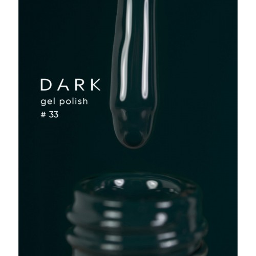 Dark gel polish №33 10 ml