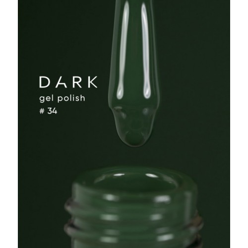 Dark gel polish №34 10 ml