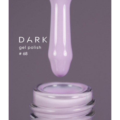 Dark gel polish №68 10 ml