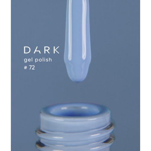 Dark gel polish №72 10 ml