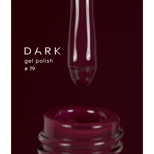 Dark gel polish №79 10 ml