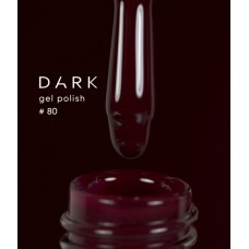 Dark gel polish №80 10 ml
