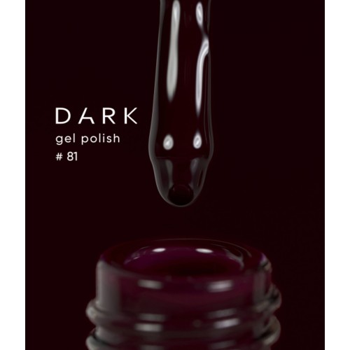 Dark gel polish №81 6 ml