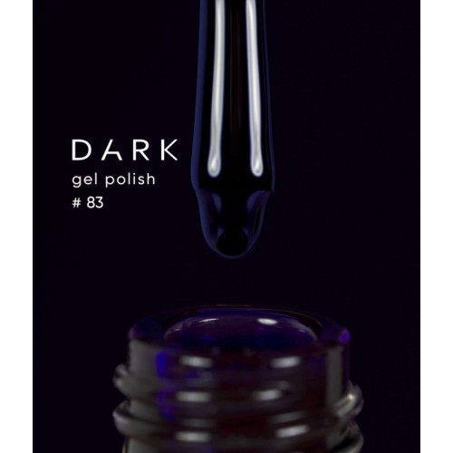Dark gel polish №83 10 ml