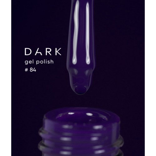 Dark gel polish №84 10 ml