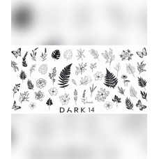 Dark Stamping Plate 14