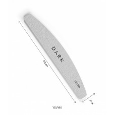 Dark "Half-Moon" Nail File 150/180