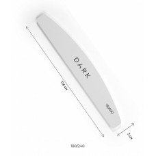Dark "Half-Moon" Nail File 180/240