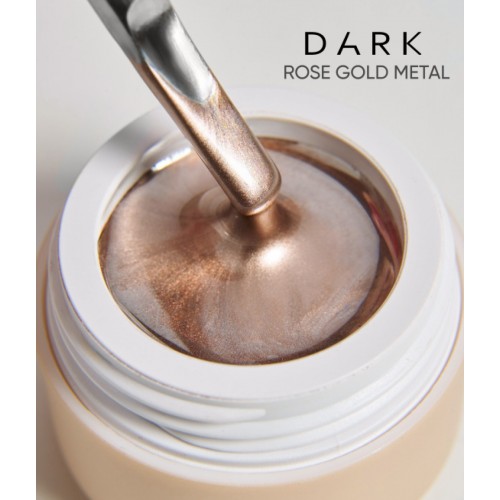 DARK Rose Gold Metallic Effect Gel Paint 5 g