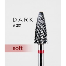 Carbide Bit "Corn" Red Dark TBC №201
