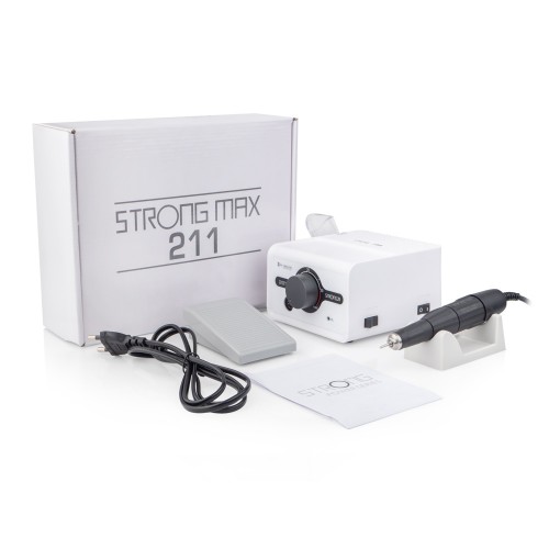 Nail Drill Strong 211 MAX for manicure and pedicure