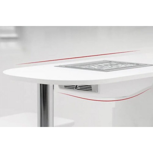 SHEMAX Built-in dust collector, white