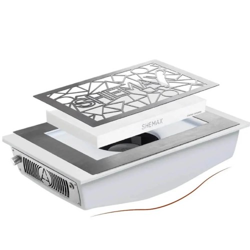SHEMAX Built-in dust collector, white