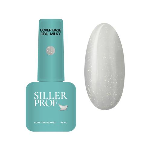 Кавер база Siller Cover Base Milk Opal, 15мл
