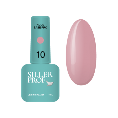 Кавер база цветная Siller Nude Base Pro №10, 15 ml