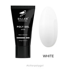 Siller Poly Gel WHITE, 30 ml