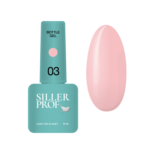 Гель для ногтей Siller Bottle Gel №03, 15 мл