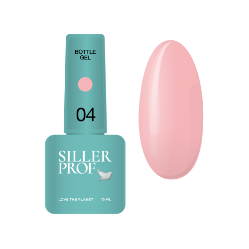 Гель для ногтей Siller Bottle Gel №04, 15 мл