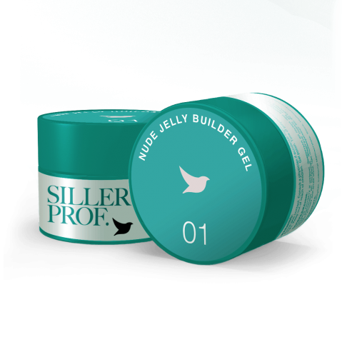Siller Nude Jelly Builder Gel №01, 15 ml