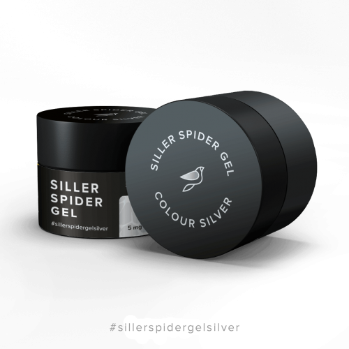 Siller Spider Gel Silver, 5 ml