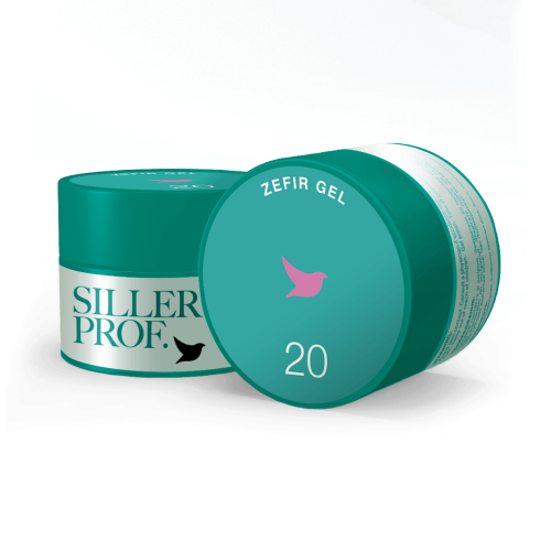 Гель для ногтей Siller Zefir Gel №20, 15 мл