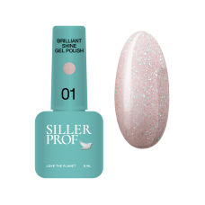 Гел лак за нокти Siller Brilliant Shine №01, 8 мл