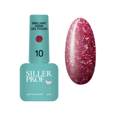Гель-лак для ногтей Siller Brilliant Shine №10, 8 мл