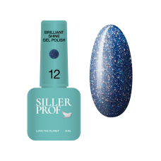 Гель-лак для ногтей Siller Brilliant Shine №12, 8 мл