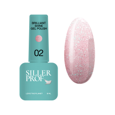 Гель-лак для ногтей Siller Brilliant Shine №02, 8 мл
