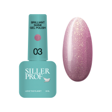 Гель-лак для ногтей Siller Brilliant Shine №03, 8 мл