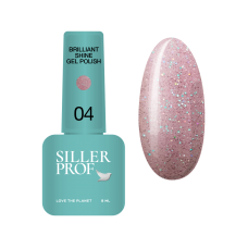 Гель-лак для ногтей Siller Brilliant Shine №04, 8 мл