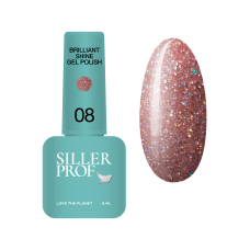 Гель-лак для ногтей Siller Brilliant Shine №08, 8 мл