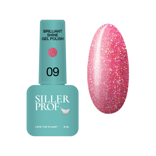 Гель-лак для ногтей Siller Brilliant Shine №09, 8 мл