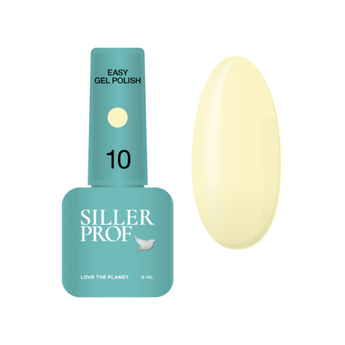 Гель-лак для ногтей Siller Easy Gel Professional №10, 8 мл