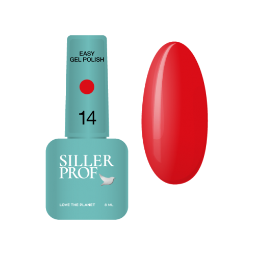 Гель-лак для ногтей Siller Easy Gel Professional №14, 8 мл