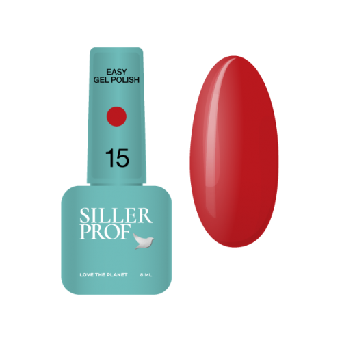 Гель-лак для ногтей Siller Easy Gel Professional №15, 8 мл