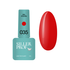 Гель-лак Siller №35 (оранжево-красный), 8 мл