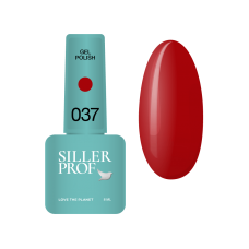 Гель-лак Siller №37 (теплый красный), 8 мл
