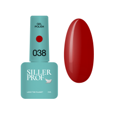 Гель-лак Siller №38 (классический красный), 8 мл