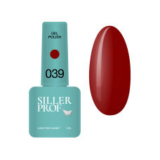 Гель-лак Siller №39 (красно-вишневый), 8 мл