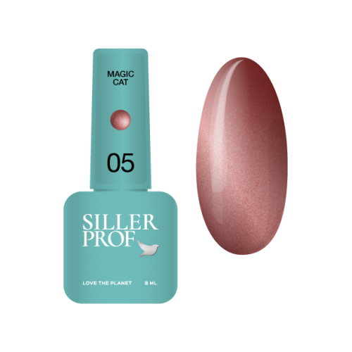 Гель-лак для ногтей Siller Magic Cat Gel Polish №05, 8 мл